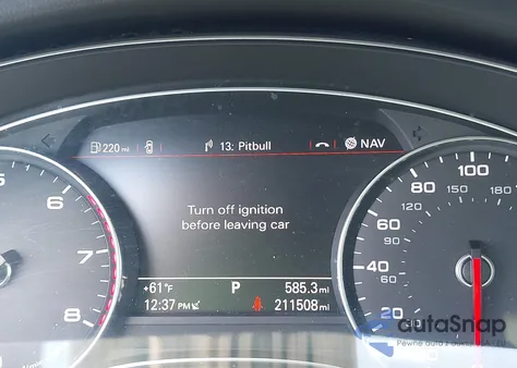 2013 Audi A6 2.0T Premium z USA, uszkodzony, nr VIN WAUGFAFC4DN104727